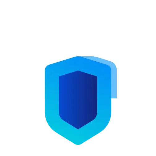 Shield icon with cloud background