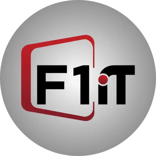 F1iT logo with text and shapes